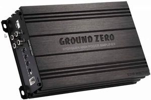 Ground Zero GZHA MINI TWO   | 2 x 130 Watt RMS / 1x 550 Watt RMS an 4 Ohm | Super klein