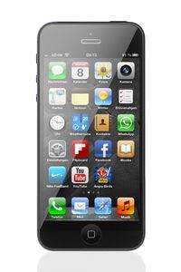 Apple iPhone 5 16 GB schwarz und graphit