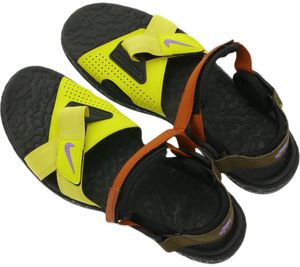 NIKE ACG Air Deschutz+ Trekking-Sandalette bequeme Sandalen Schwarz/Bunt, Größe:39