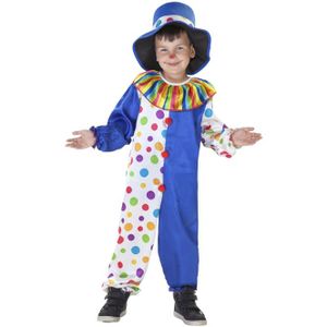 Kostüm - Kleiner Clown - für Kinder - 2-teilig - verschiedene Größen 98/104