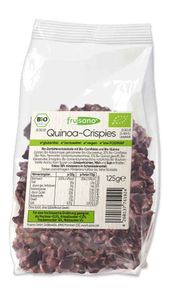 Frusano Quinoa Crispies in Zartbitterschokolade 125 g