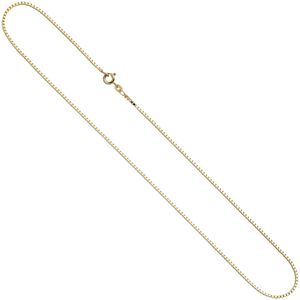 1,0mm Venezianerkette Collier 585 Gelbgold Gold Kette Halskette 42cm Goldkette