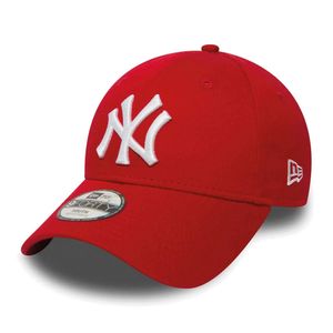 New Era - MLB New York Yankees Essential Kids 9Forty Cap - Rot : Child (4-8 Jahre) Größe: Child (4-8 Jahre)