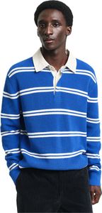 Gant Rugger Halbzippullover Blau L Mann Blau L Gant Rugger Halbzippullover Blau L Mann Blau L