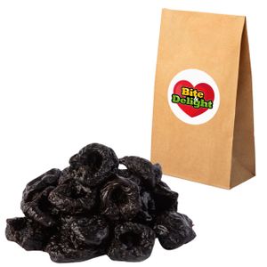 Bite&Delight Sušené švestky ohn Švestky 2kg - bez konzervačních látek, přírodní sladkost, bohaté na vlákninu, ideální jako svačina a na pečení