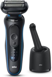 Braun Series 5 52-B7000cc Elektrorasierer mit SmartCare Cleansing Center Schwarz/Blau
