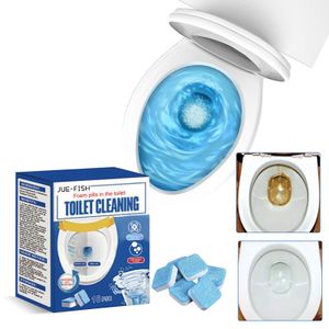 16 Stück WC Reiniger Reinigung, Toilettenreiniger Tabs, Automatischer WC Frische mit Bleichmittel