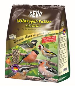 GEVO® Wildvogelfutter mit Insekten 2,5 kg