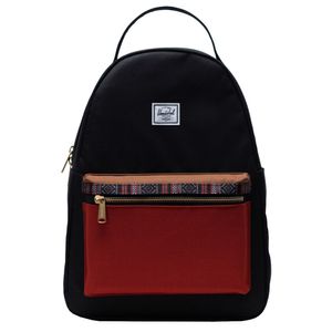 Herschel - Nova Mid-Volume Rucksack Schwarz/Saddle/Ketchup