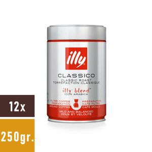 illy Classico Filterkaffee 12x250gr.