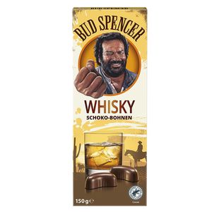 Bud Spencer Whisky Schoko Bohnen mit whiskyhaltiger Füllung 150g