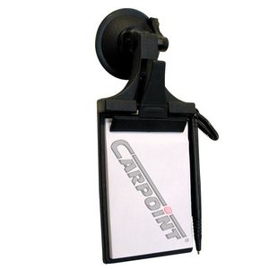 Carpoint auto-Notizblock mit Saugnapf 9 x 13 cm schwarz