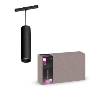 Philips Hue Bluetooth White & Color Ambiance Schienensystem Perifo Pendelleuchte in Schwarz 5,2W 510lm Erweiterung