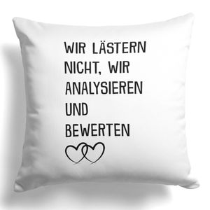 22Feels Beste Freundin Geschenk BFF Kissen Spruch Geburtstag Deko Frauen Büro Dekoration Freundschaft WG Wohnaccessoire Wohnzimmer Schlafzimmer Couch