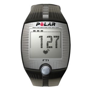 Polar FT1 Trainingscomputer Schwarz inklusive Brustgurt