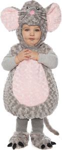 Kleine Maus Kostüm für Babys Kindergröße: 62-74