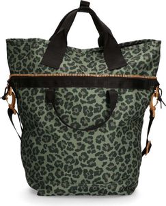 Converse Tote Bag Olive Leopard