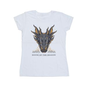 Game Of Thrones: House Of The Dragon - "Dragon Flames" T-Shirt für Damen BI22955 (M) (Weiß)