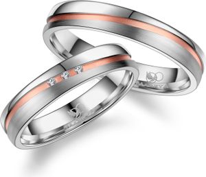 MARRYA Titan Ringe Trauringe Eheringe Partnerringe TI-45 MARRYA Titan Ringe Trauringe Eheringe Partnerringe TI-45
