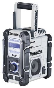 Makita® Akku-Baustellenradio White Edition 7,2 V - 18 V - DMR112W