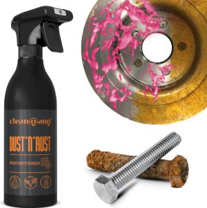 Cleangang Rostentferner Extra Stark - 500 ml Sprühflaschen - Felgenreiniger Entrostungsspray