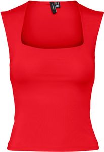 Vero Moda Million ärmelloses T-shirt Rot XS Frau Rot XS Vero Moda Million ärmelloses T-shirt Rot XS Frau Rot XS