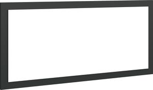 Spiegel "Panama" 123*60 cm schwarz-matt