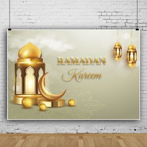 Ramadan Tapisserie 120*80cm Gold Wand Dekorationen Eid Muslim Wandteppich für Mubarak Eid Hintergrund Muslim Islam Wandteppiche