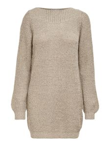 JDY Damen Strickkleid Longsleeve Knit Kleid JDYWHITNEY Dress Pullover | S
