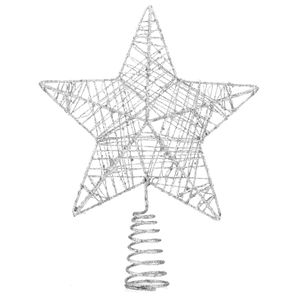 Tree Lace Star Silver - Vánoční stromek Lace Tree Lace Attachment for Fir Tree Lace Christmas Tree Christmas Tree Vánoční stromek