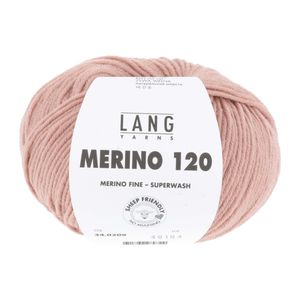 MERINO 120 von LANG YARNS (0209 - rosa puder)