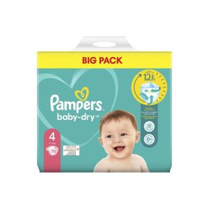 Pampers Baby Dry Maat 4 9-14 kg 70 l