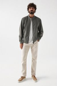Salsa Jeans Light Bomberjacke Beige 2XL Mann Beige 2XL Salsa Jeans Light Bomberjacke Beige 2XL Mann Beige 2XL