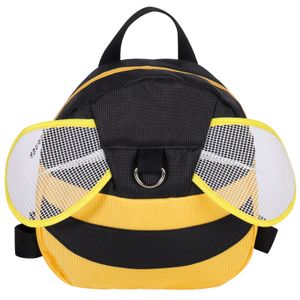 Dětský postroj Školní taška Dítě Anti-Lost Batoh pro děti Anti-Lost Outdoor，Bees Wing Yellow