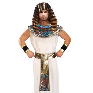 Bristol Novelty Uni Pharao Kostüm Zubehör Set BN2289 (Einheitsgröße) (Gold/Schwarz/Blau/Rot)
