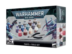 Warhammer 40,000 Paints + Tools Set NEU