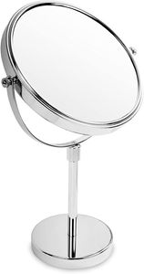 Kozmetické zrkadlo Heidi Zväčšovacie zrkadlo Stojanové zrkadlo Stolové zrkadlo 10x zväčšenie