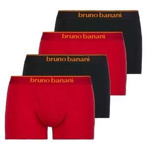 Bruno Banani 4er Pack Quick Access Retro Short / Pant Hautsympathisches, formbeständiges Material, Optimale Passform, Innenliegender Soft-Gummibund