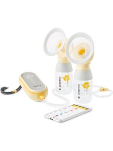 Medela Freestyle Flex Elektrische Doppelmilchpumpe mit 2-Phase-Expression Technologie, App, USB-Anschluss