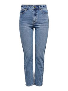 Damen Ankle Straight Jeans Klassische Stretch Hose ONLEMILY Denim Pants | 25W / 32L