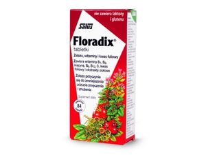 Vitamín železo a kyselina listová 84 tabliet FLORADIX