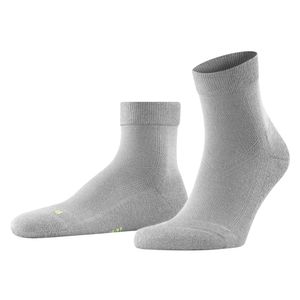 FALKE Unisex Socken - Cool Cick, Polyester, einfarbig Grau 44-45