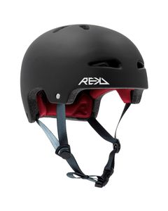 REKD Ultralight in-Mold Helm - schwarz : S/M 53-55cm Grösse: S/M 53-55cm