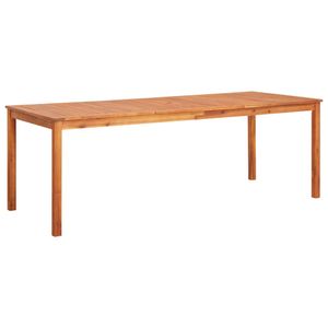vidaXL Záhradný stôl 215x90x74 cm Akáciové masívne drevo