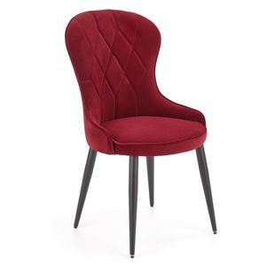 Halmar Essensstuhl K366 - bordeaux / schwarz