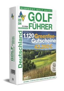 Albrecht Golf Führer Deutschland 23/24 inklusive Gutscheinbuch