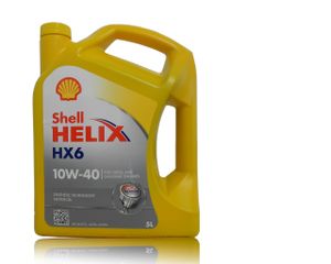 5 Liter SHELL 10W-40 Helix HX6 ACEA A3/B3 API SN API CF ACEA A3/B4 VW 502 00 Porsche A40 MB 229.3 VW 505 00