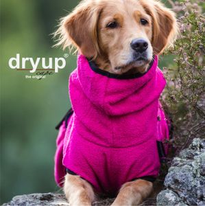 Hundebademantel Dryup cape „Standard“ edition Pink XS - XXL, Größe:XL (70cm)