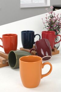 Hermia Concept, Angele- KRM1640, Bunt, Kaffeebecher, 100% Keramiksteinzeug