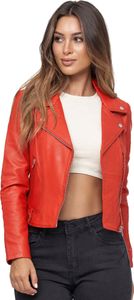 Tazzio Damen Lederjacke F507 Rot M
